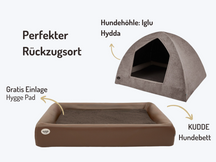 Hundehöhlen-Bundle | KUDDE + Iglu Hydda